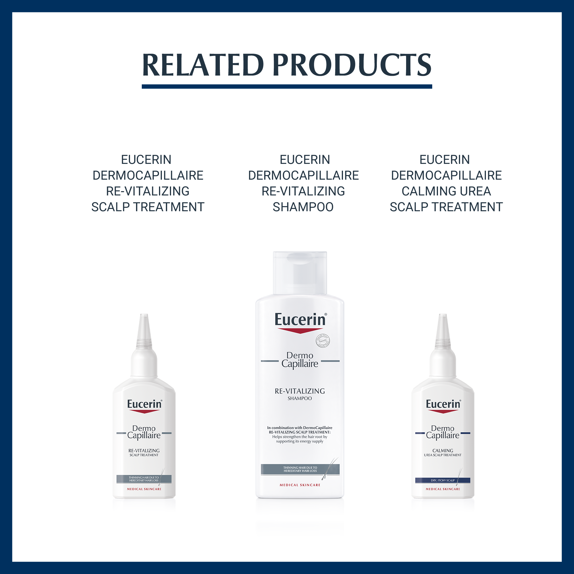 DermoCapillaire Calming Urea Shampoo Ι Dry, itchy scalp Eucerin